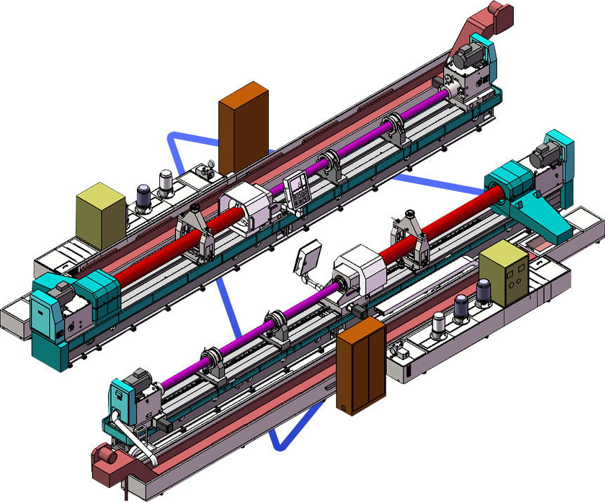 BTA deep hole drilling machine