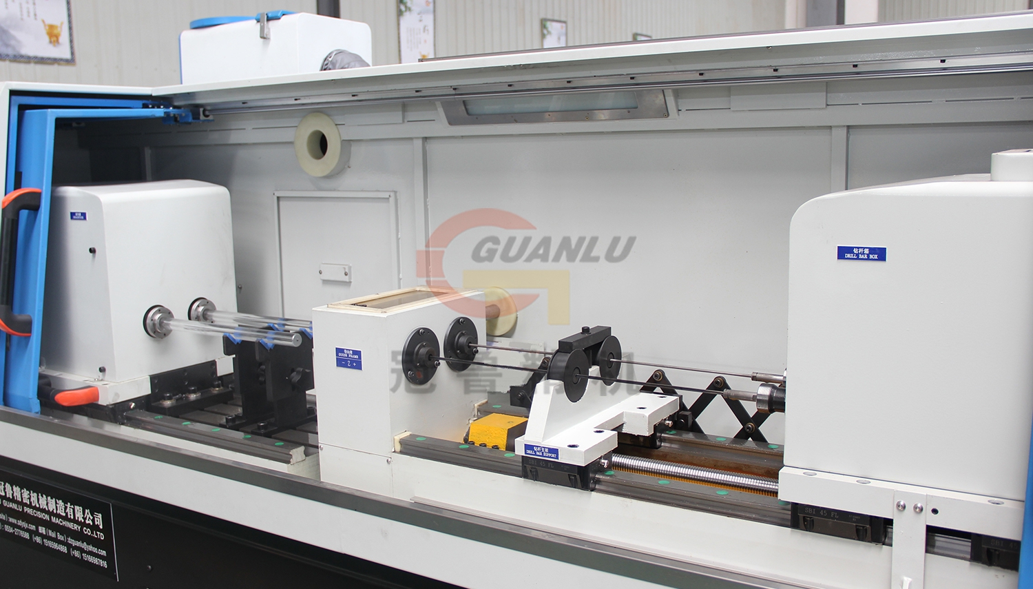 Double spindle gundrilling machine