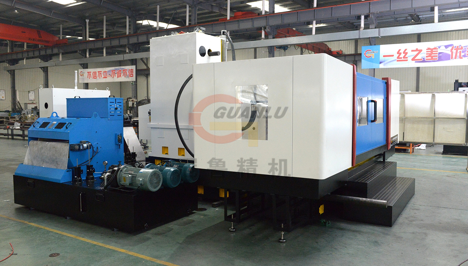 Combined gundrilling &BTA drilling machine