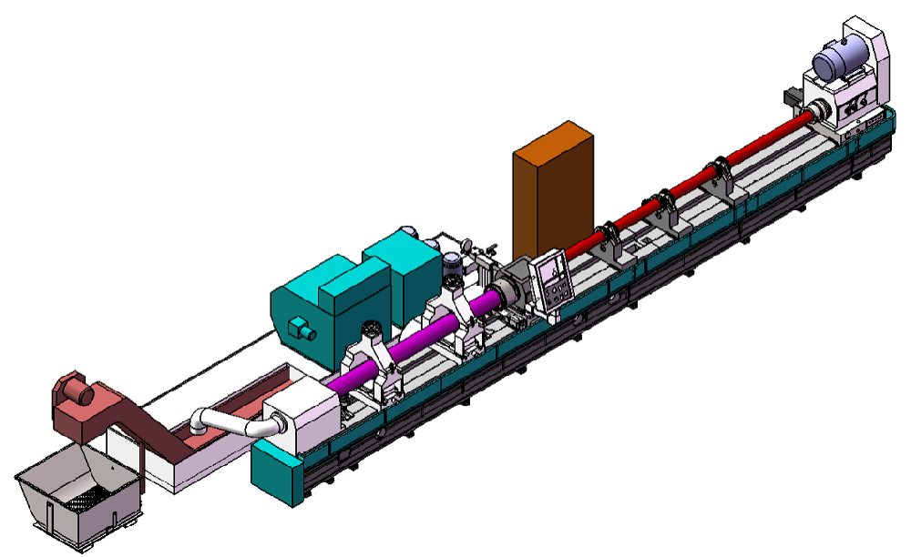 LTK series deep hole pull boring machine