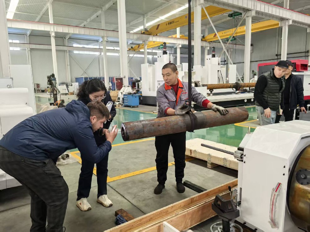 Deep hole drilling machine FAT（Factory accptance test)