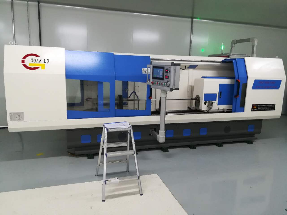 Quartz glass honing machine