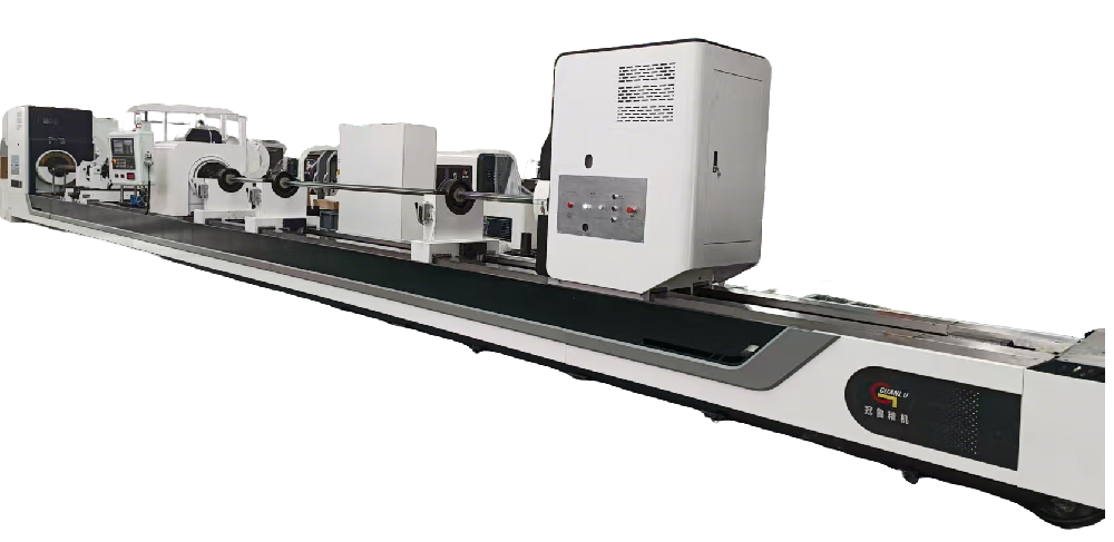 CNC deep hole boring skiving and rolling machine