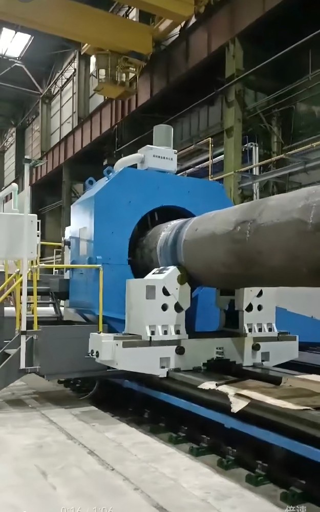 Second set 23m deep hole drilling machine is running in European client